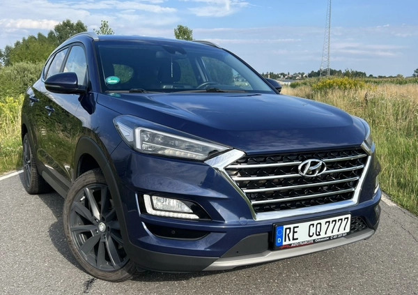 Hyundai Tucson cena 77500 przebieg: 131000, rok produkcji 2018 z Sulejów małe 667